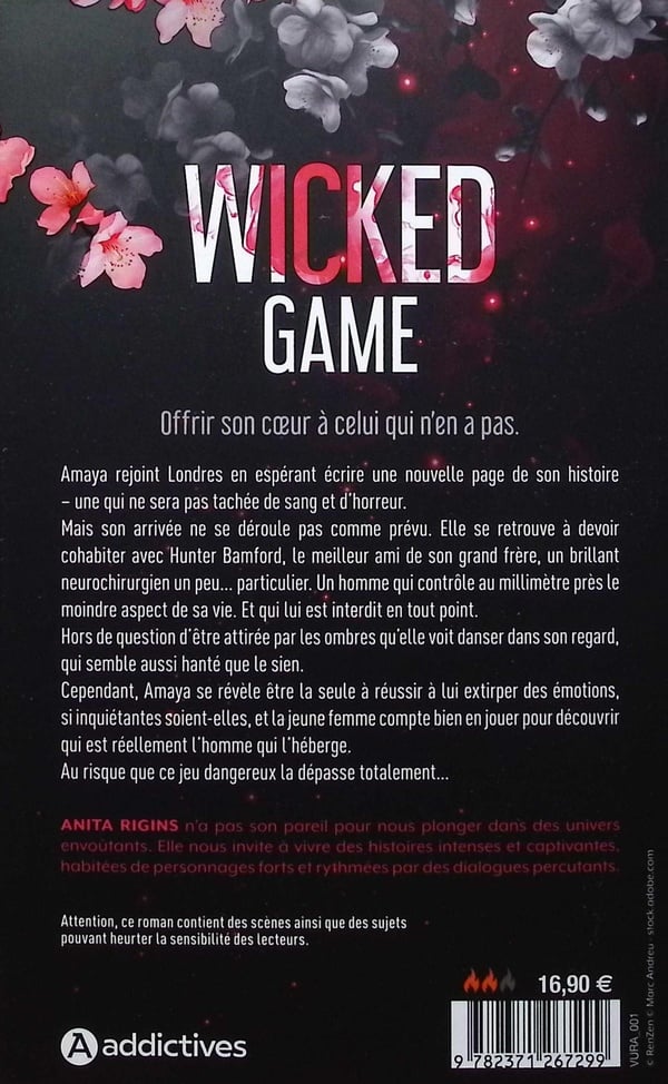 Wicked game - Anita Rigins (seconde main)