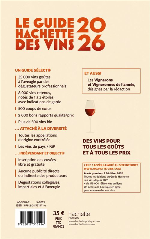 Le guide hachette des vins 2026