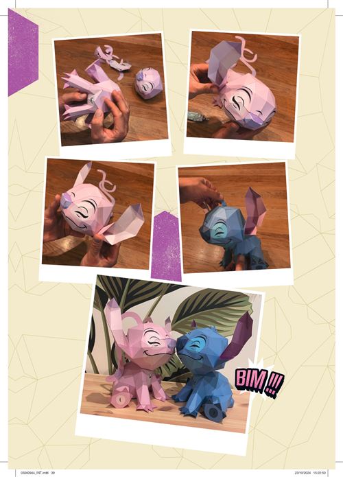 Stitch Des paperboys à créer - Disney