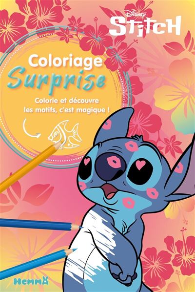 Stitche coloriage surprise - Hemma