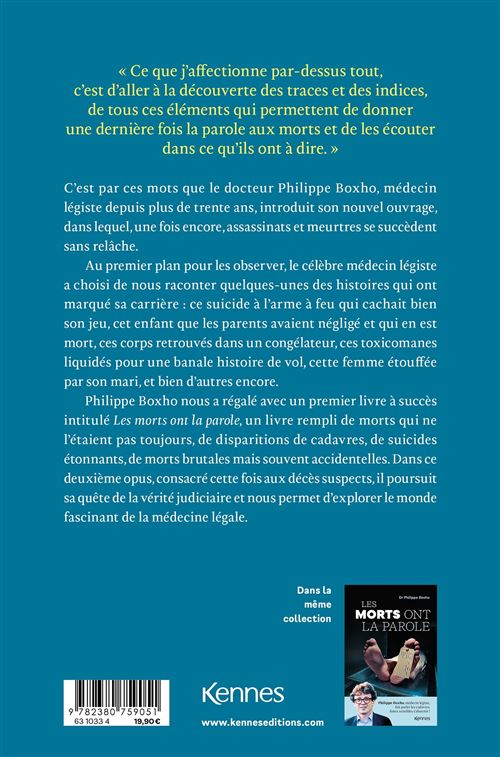 Entretien avec un cadavre - Philippe Boxho (seconde main)