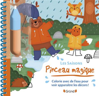 Les saisons - Pinceau magique